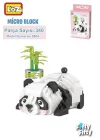 Loz Micro Block Serisi Panda 340 Parça Oyuncak Yapım Seti FFLZ-8804