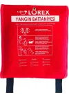 LR-FB1015C Çantalı 100cm x 150cm Yangın Battaniyesi
