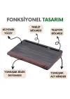 LS021 Minderli 15,6 ve 17,3 Laptop Sehpası