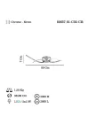Lucea Pascua 2 Lı Krom Ledlı Plafonyer 3000k 450ma 20w
