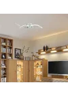 Lucea Pascua 2 Lı Krom Ledlı Plafonyer 3000k 450ma 20w