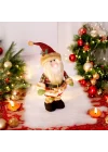 LÜKS DEKORATİF YILBAŞI NOEL BABA AYAKLARI UZAYAN 65CM