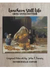 Luncheon Still Life Cross Stitch Pattern: Original Artwork by John F. Francis