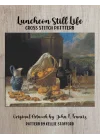 Luncheon Still Life Cross Stitch Pattern: Original Artwork by John F. Francis