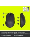 M280 Kablosuz Mouse, Siyah