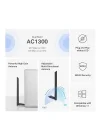 MA30H, AC1300 Mbps, Çift Bant, USB 3.0, Yüksek Çekim Güçlü Wi-Fi 5 USB Adaptör