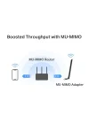 MA30H, AC1300 Mbps, Çift Bant, USB 3.0, Yüksek Çekim Güçlü Wi-Fi 5 USB Adaptör