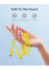 MacBook Pro, iPhone 15 Pro Max Plus, iPad Pro/Air, Galaxy S23Ultra, Piksel, Anahtar, 3.3 ft, Sarı için 140W USB C - USB C Kablosu PD 3.1 Tip C Hızlı Şarj Kablosu
