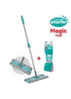 MAGIC MOP PASPAS + MİKROFİBER BEZ 3 LÜ TEMİZLİK BEZİ