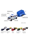 Majorette Trailer Jeep Wrangler + Quad