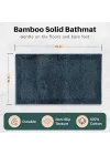 Malawı Bambu Paspas 40X60 Cm Marın Mavı