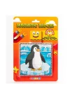 Manyetik Blok Çift Taraflı 9 Parçalı Mıknatıslı PENGUEN - KÖPEK BALIĞI Puzzle - 2 Görsel YapBoz