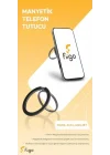 Manyetik Halka Telefon Tutacağı Gri