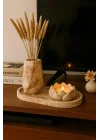 “Marble Touch” 3’lü Beton Dekor Set – Modern & Şık Tasarım