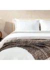 Mardılle Bambu King Size Nevresim Seti 230X220 Cm Ekru
