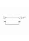 Marin A44940 Etajer, Krom