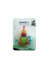 Mavi Yastık Kedi Oyuncağı, 8 Cm