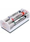 Maxiflo tahta kalemi set sünger ile (yuvarlak uçlu ince)