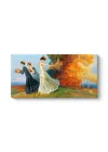 Maximilian Lenz - Altın Sonbahar Tablosu 160 x 80