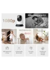 MC200 | 1080p Güvenlik Wi-Fi Kamerası | 360° Görüş | Gece Görüşü | Akıllı Hareket & Kişi Algılama | Çift Yönlü Ses | microSD & Bulut Depolama | SmartThings, Alexa, Google Assistant Uyumlu