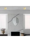 Medna Antık Yuv. Ikılı Plafonyer 2xgu10