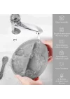 Meleni Baby Vakum Tabanlı Bebek Silikon Mama Tabağı - Silikon Tabak Antrasit