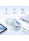 Mercury M1 Pro Kablosuz Oyun Faresi - Buz Mavisi