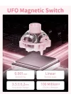 Mercury V60 Hall Effect oyun klavyesi Rapid Trigger 8000Hz