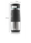 Metra Autoseal Termos Bardak 470 mL Gri