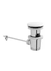 Metropole Beyaz Seramik Süzgeç, Lavabo Sifon Üst Grubu - 6397l003-0159