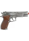 Mey İthalat® 000451 POLİCE PİSTOL 8 SHOTS OLD SİLVER