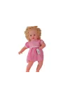 Mey İthalat® 0073 60 CM DOLGU GÖVDELİ SAÇLI BÜYÜK BEBEK