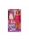 Mey İthalat® 01423 SUN-RST-SIS-MNK- Alisha Gece Elbiseli Bebek Seti 29cm -