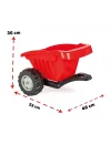Mey İthalat®  07 317 Active Traktör Römork Kırmızı - Oyuncak