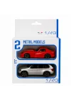 Mey İthalat® 1:43 Street Fire Çiftli Arabalar 2li Set