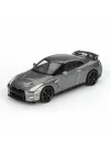 Mey İthalat® 1/64 MODEL ARAÇ GTR Nismo R35 CRS Version Dark Metal