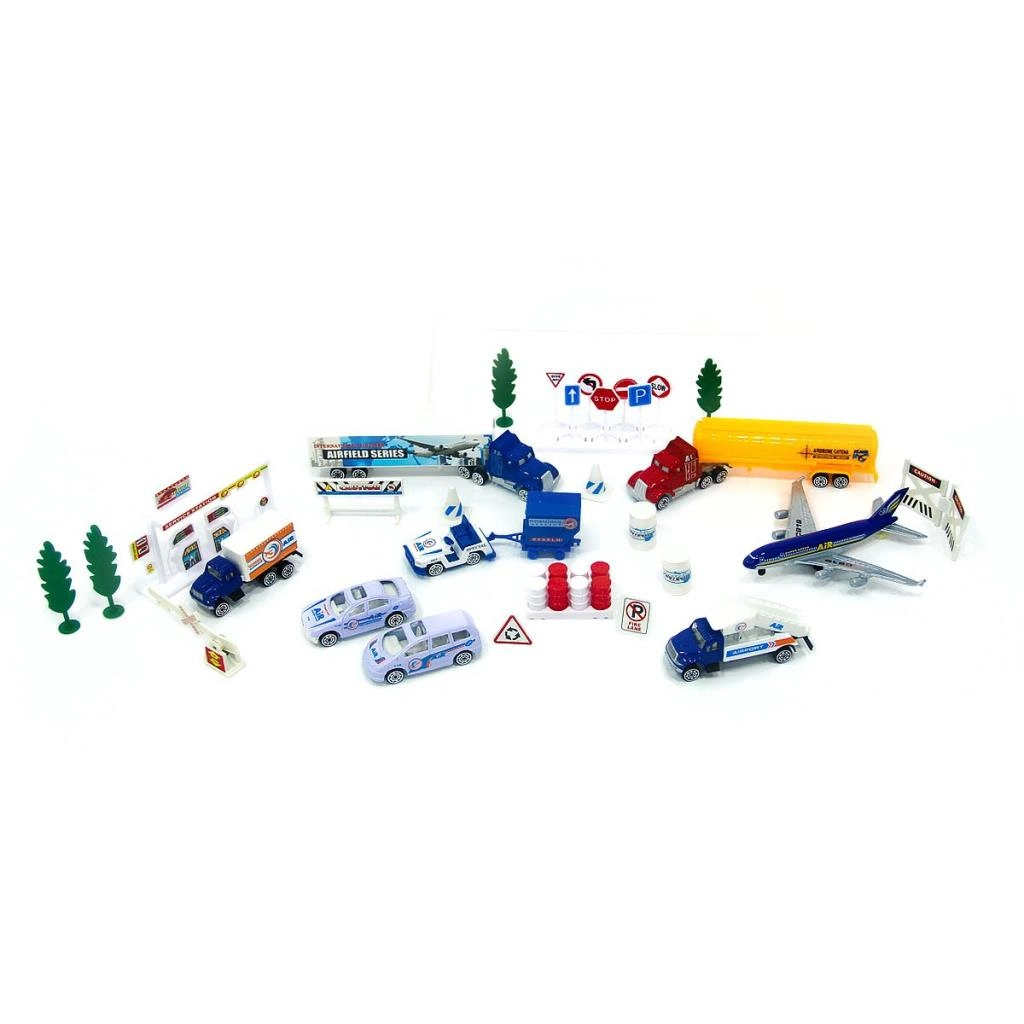 Mey İthalat®  1:87 Metal Oyun Seti 40 Parça