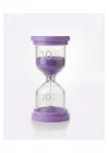 Mey İthalat® 10 Dakika MOR Kum Saati - Dekoratif Cam
