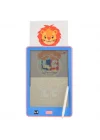 Mey İthalat®  10 inch Şeffaf LCD Dijital 4 Adet Çizim Kartlı Tablet 31052