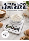 Mey İthalat® 10 Kg Kapasiteli LCD Ekranlı Dijital Mutfak Tartıs Yeni Nesil