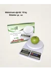 Mey İthalat® 10 Kg Kapasiteli LCD Ekranlı Dijital Mutfak Tartıs Yeni Nesil