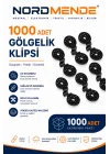Mey İthalat® 1000 Adet Gölge Filesi Klipsi | Sera Filesi Sabitleme Klipsi | Güneşlik Örtü Klipsi | Yerli Üretim | UV Dayanımlı