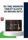 Mey İthalat® 10.1 İnç Android Tablet Klavye ve Mouse Setli 5G Destekli