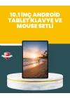 Mey İthalat® 10.1 İnç IPS Ekranlı Android Tablet Bilgisayar Seti