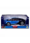 Mey İthalat® 1011040 1:18 Bugatti Chiron Model Mavi Araba -