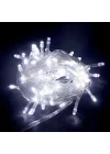 Mey İthalat® 10m 100 LED Boncuk Lamba Beyaz Işık