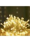 Mey İthalat® 10m 100 Led Damla Uçlu Gün Işığı Şeffaf Kablo