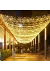 Mey İthalat® 10m 100 LED Damla Uçlu Gün Işığı Şeffaf Kablo