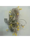 Mey İthalat® 10m 100 LED Damla Uçlu Gün Işığı Şeffaf Kablo