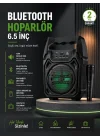 Mey İthalat® 10W Güçlü Ses Performanslı Bluetooth Karaoke Hoparlörü